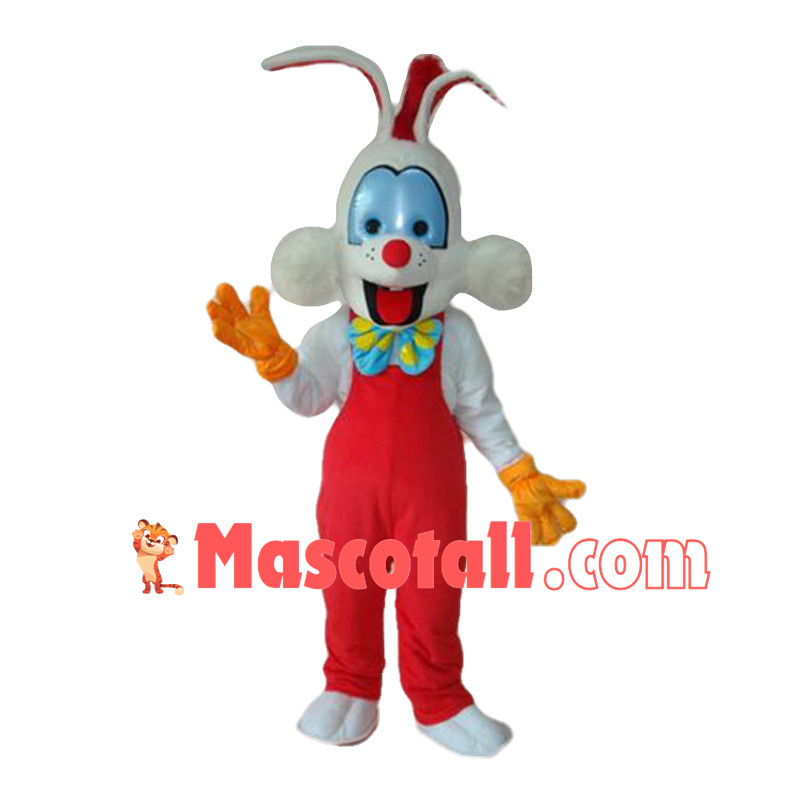 Hyperactive Roger Rabbit Mascot Costume 