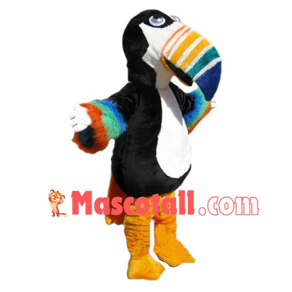 Colorful Toucan Mascot Costume 