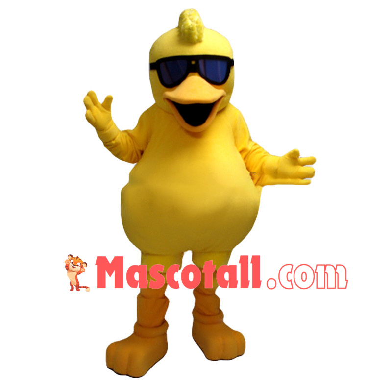 Cool Quacky the Duck Mascot Adult Costume 