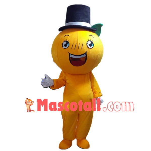 Mr. Orange Mascot Costume	