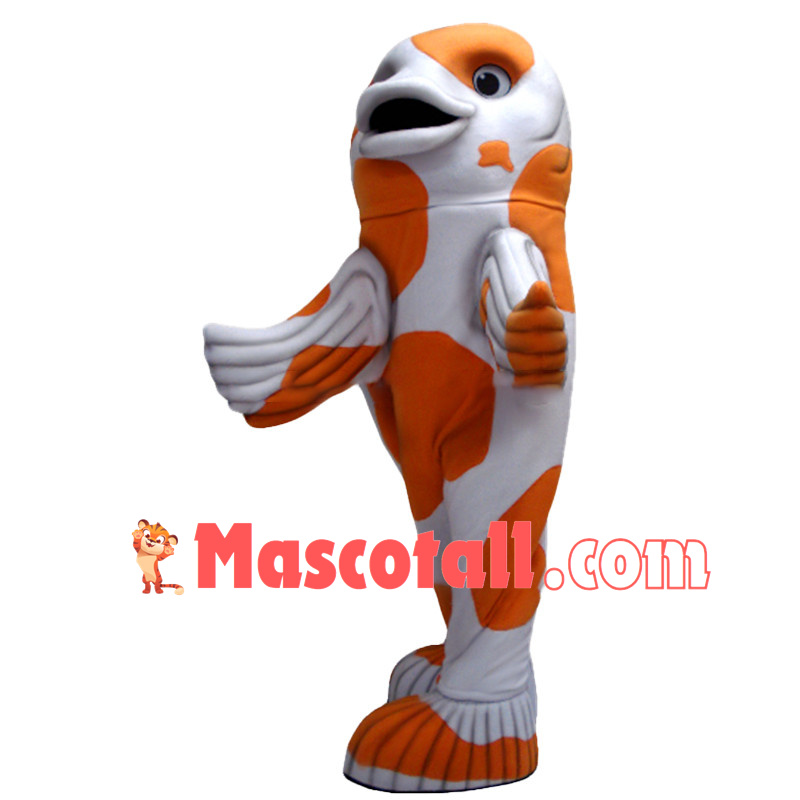 America Koi Fish Mascot Costume 