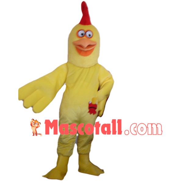 Yellow Chicken Mascot Costume