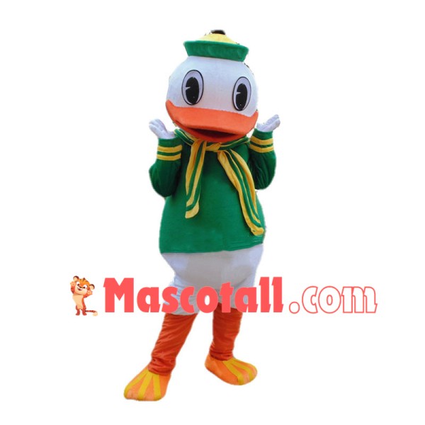 University Donald Duck Mascot Costume 