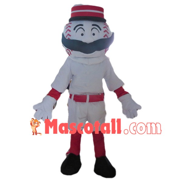 Mr. Redlegs Mascot Costume
