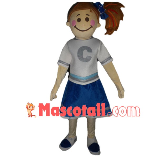 Cheerleader Mascot Costume 