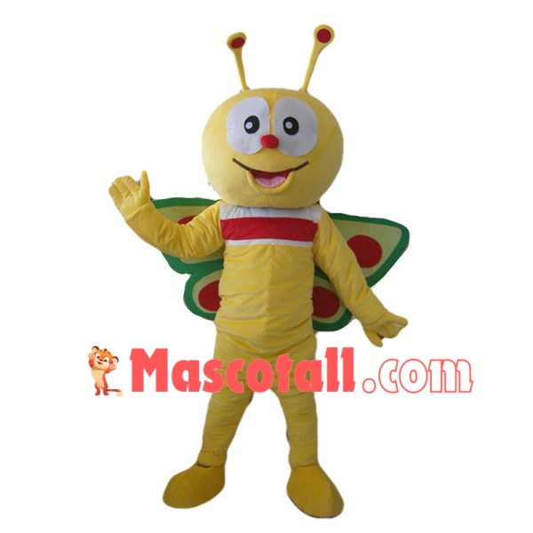 Lovely Cartoon Butterfly Mascot Costume For Adult