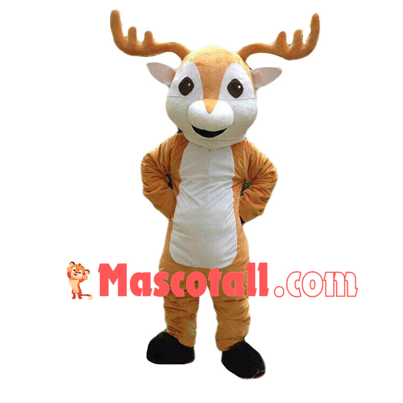 Light Brown Deer Mascot Costume	