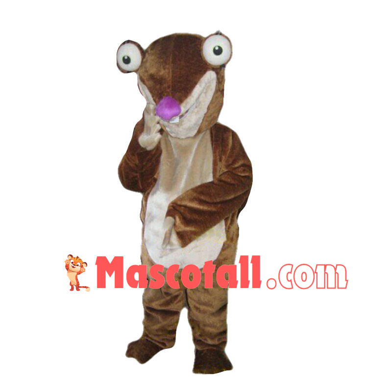Loyal Sidney the Ground Sloth Mascot Costume	