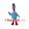 Waiter Long Beak Bird Mascot Costume	