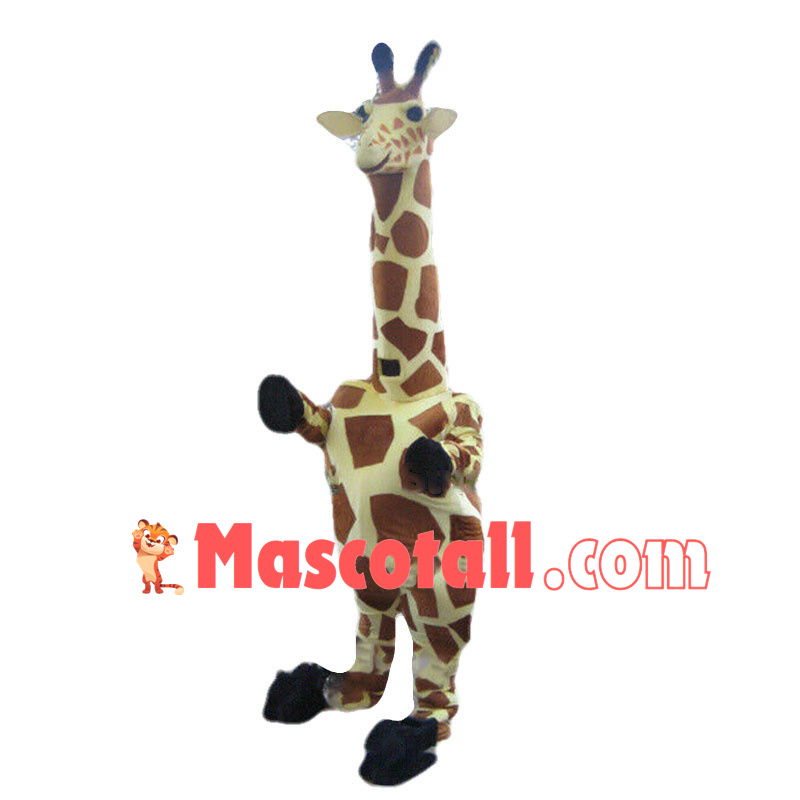Deluxe Tall Giraffe Lightweight Mascot Costume	