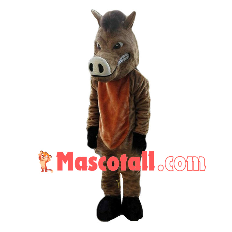 Fierce Wild Boar Mascot Costume	