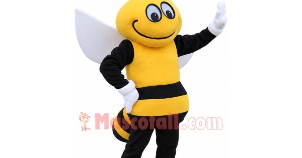 Friendly Honeybee Mascot Costume