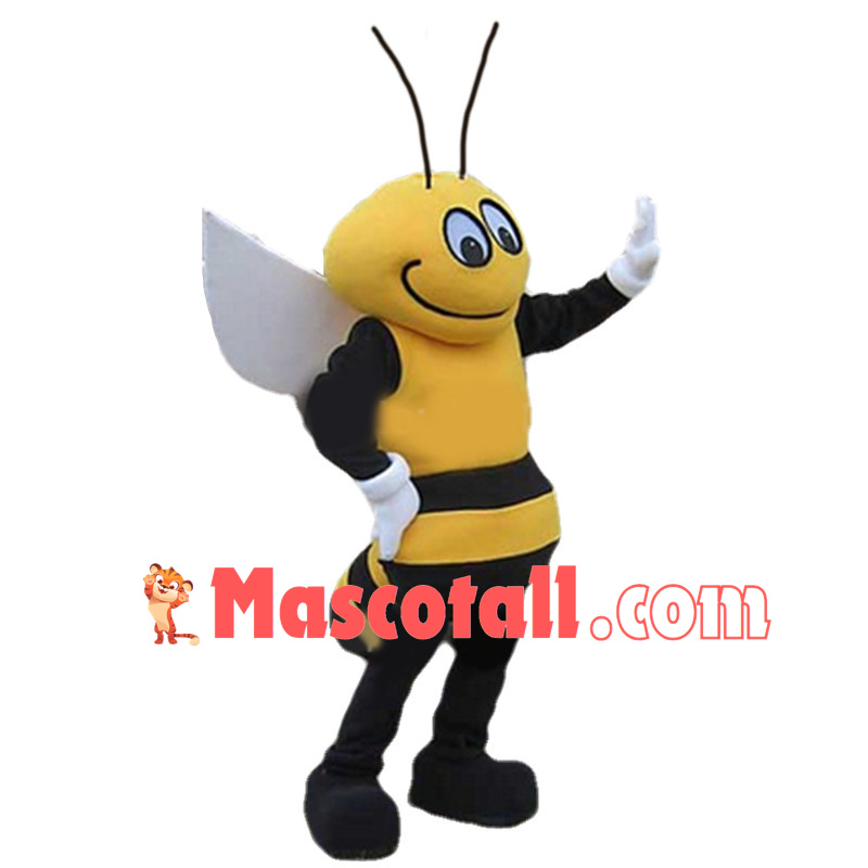 Friendly Honeybee Mascot Costume	