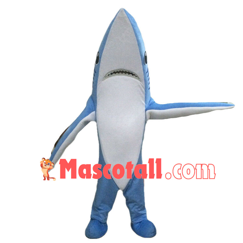 College Left Shark Mascot Costume 