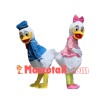 Classic Version Of Donald Duck & Daisy Duck Mascot Costume 