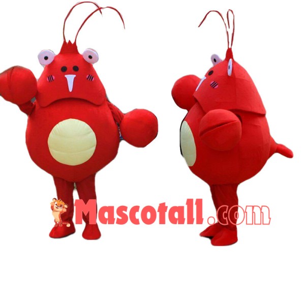 Deluxe Sea Red Crab Mascot Costume	