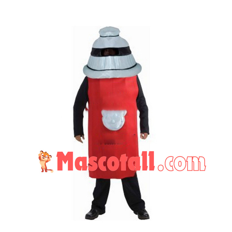Deluxe Fire Hydrant Lightweight Mascot Costume 