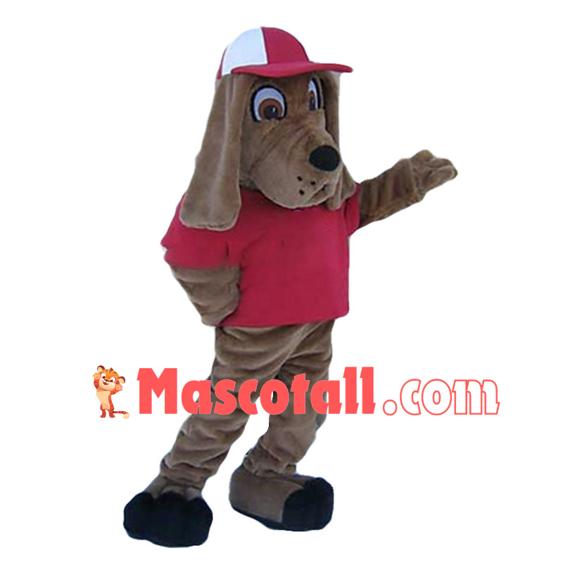 Hound Dog Mascot Costume Animal Fancy Dress Costume 