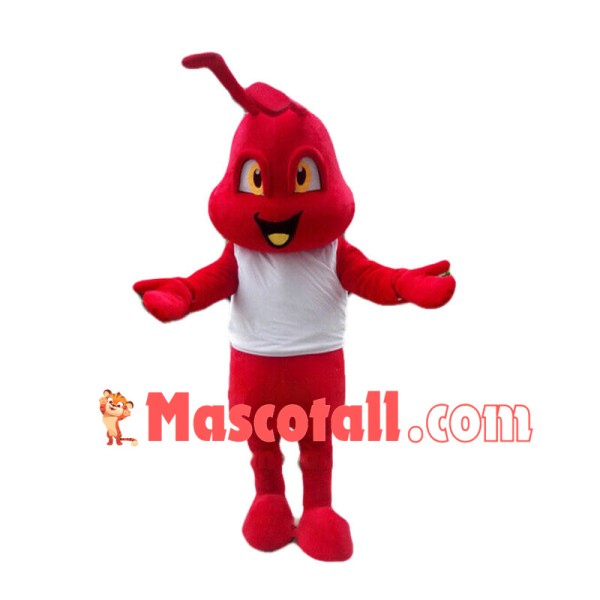 Huge Cartoon Red Ant Mascot Costume	