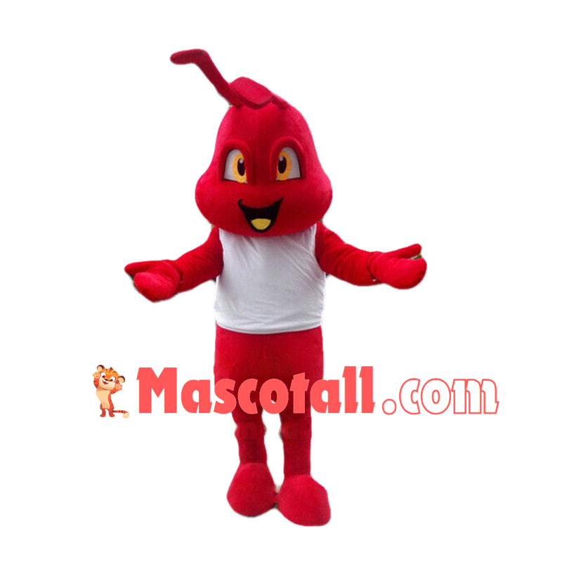 Huge Cartoon Red Ant Mascot Costume	