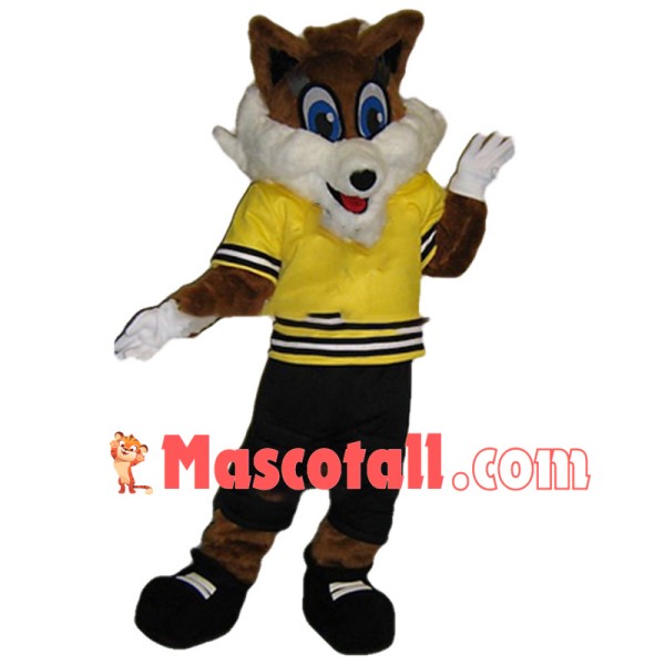 Sport Fox Mascot Costume