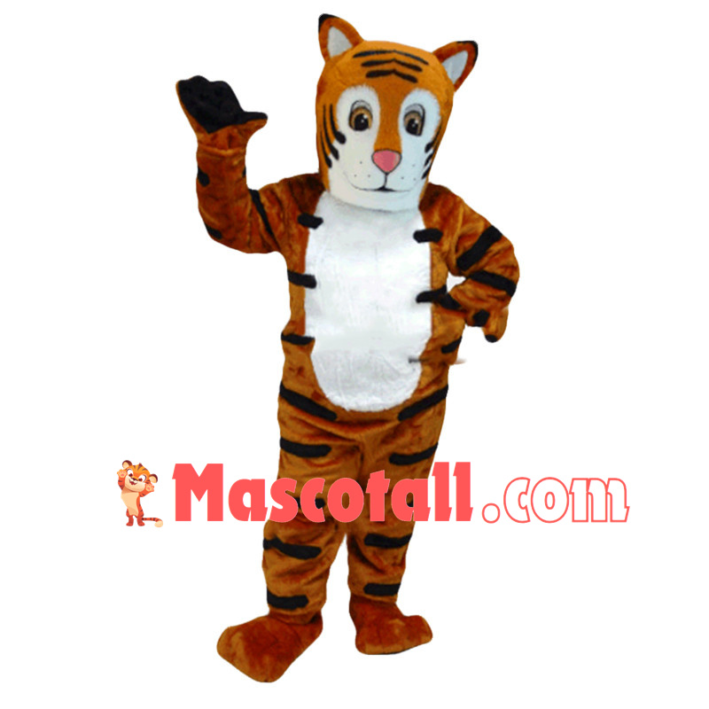 Young Tiger Animal Mascot Costume 