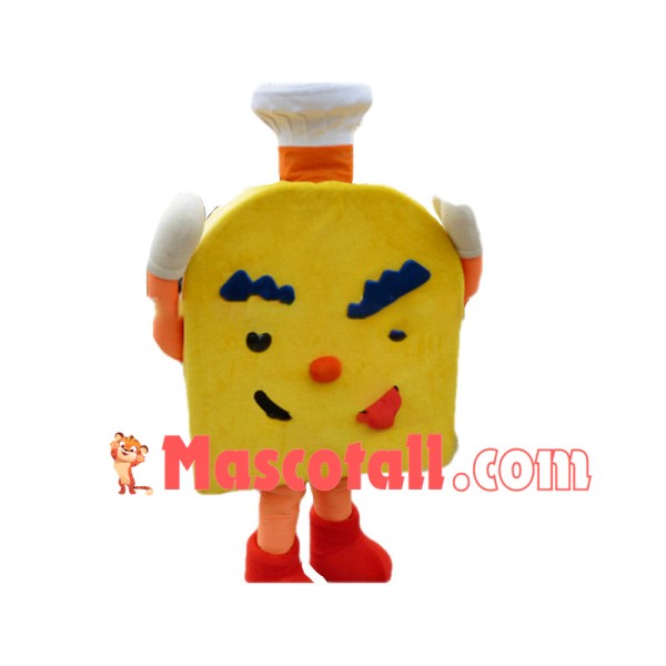 Lovely Cartoon Bread Lightweight Mascot Costume