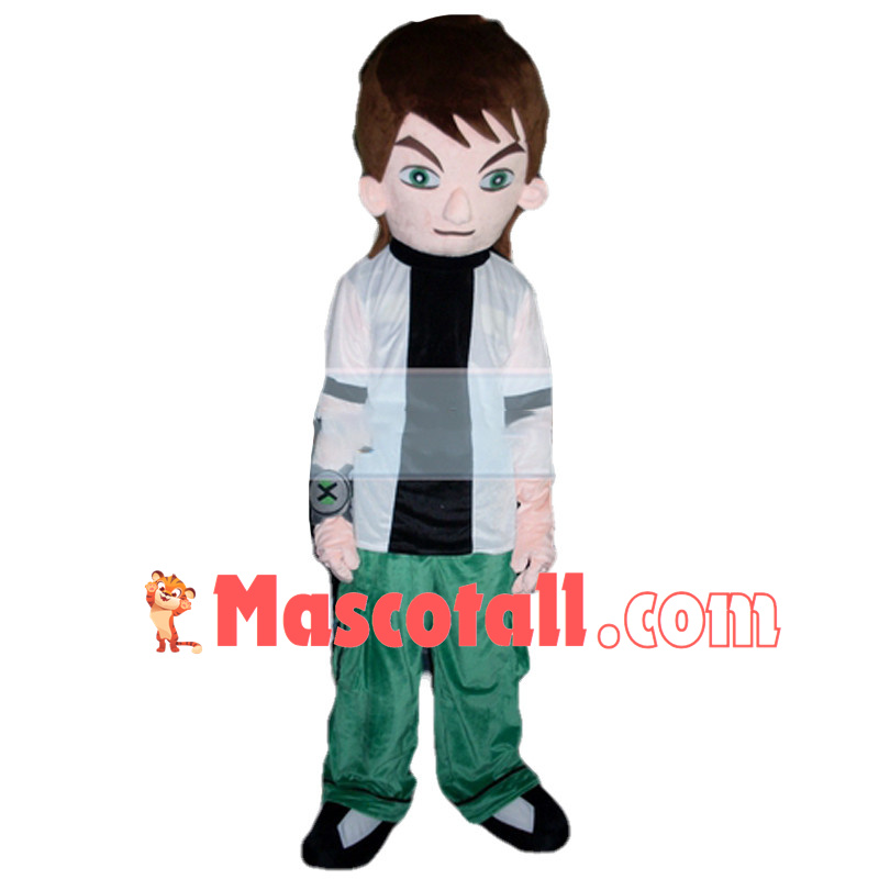 Naughty Ben Tennyson Mascot Costume 