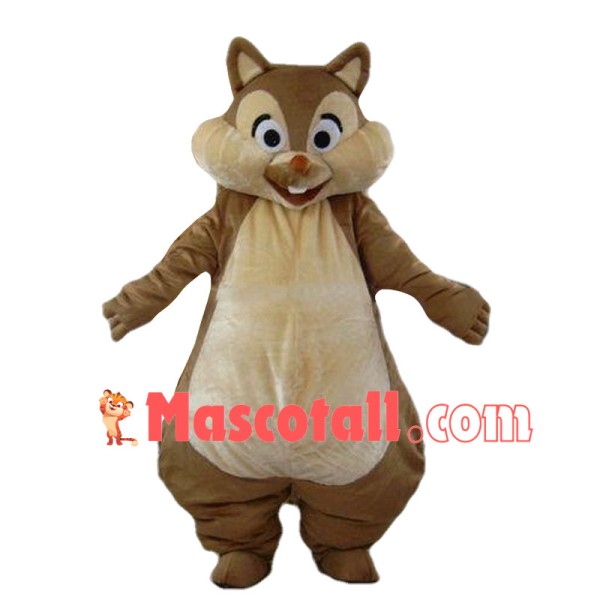 Cute Chipmunk Mascot Costume