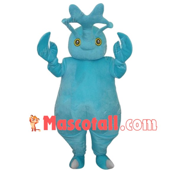 Blue Snout Beetle Mascot Costume	