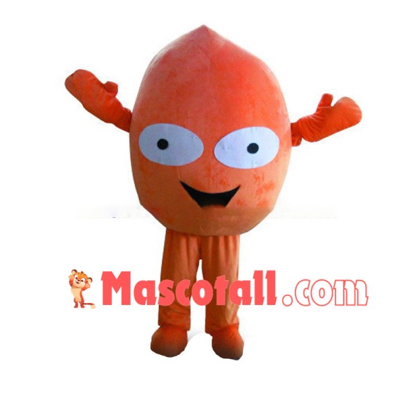 Orange Mango Mascot Costume