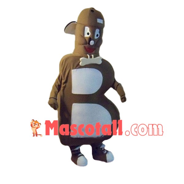 Brown Letter B Man Mascot Costume