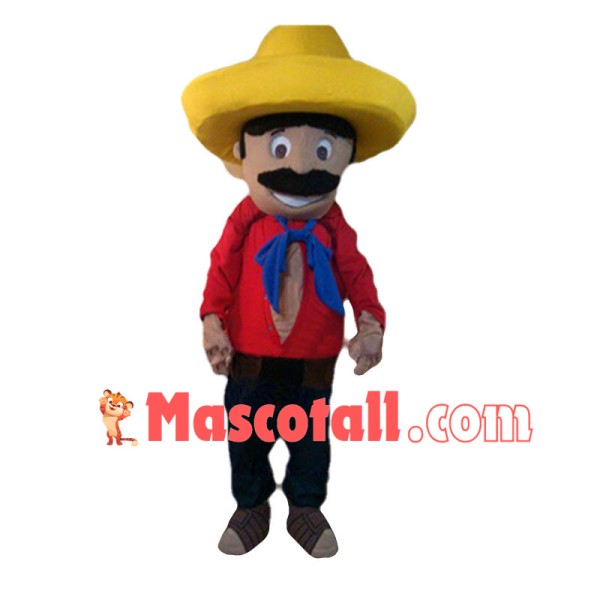 Mexican Bandit Mascot Costume 