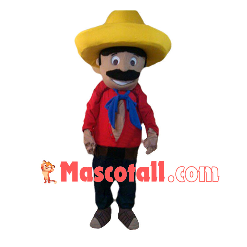 Mexican Bandit Mascot Costume 
