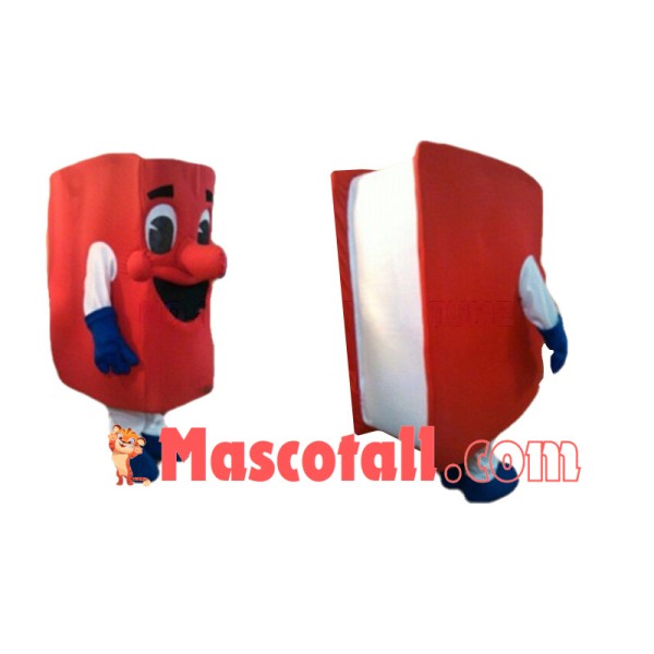 Deluxe Red Book Lightweight Mascot Cartoon Costume 