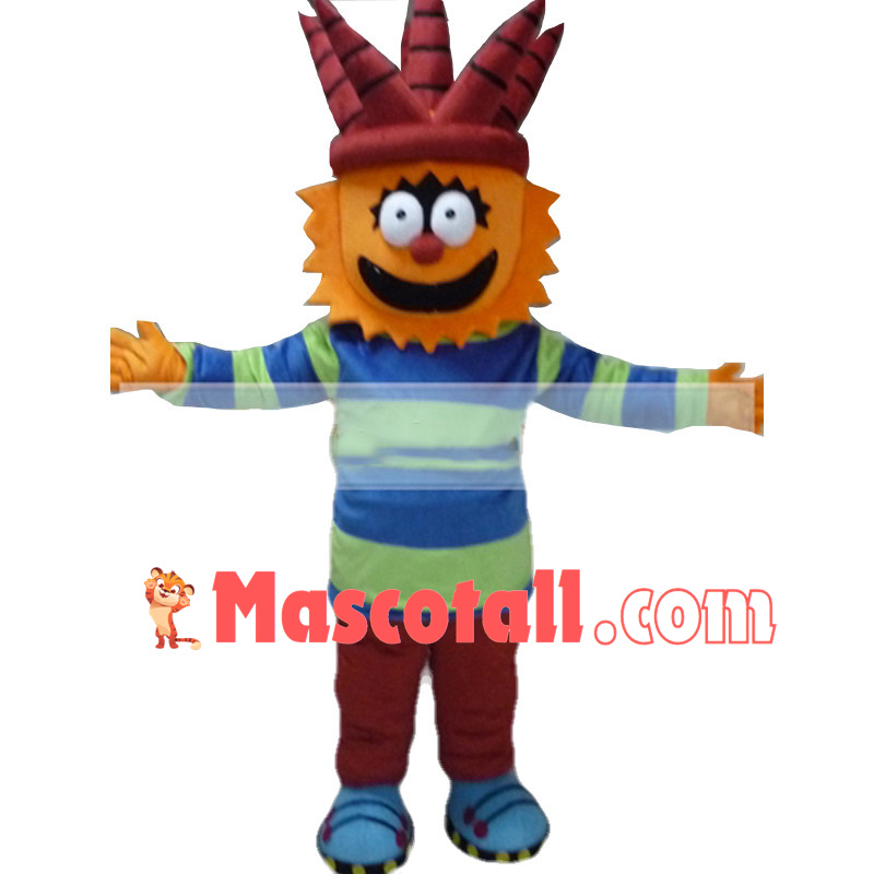 Hexagonal Clown Mascot Costume