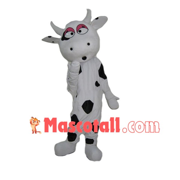 Charming Dairy Cow Mascot Costume