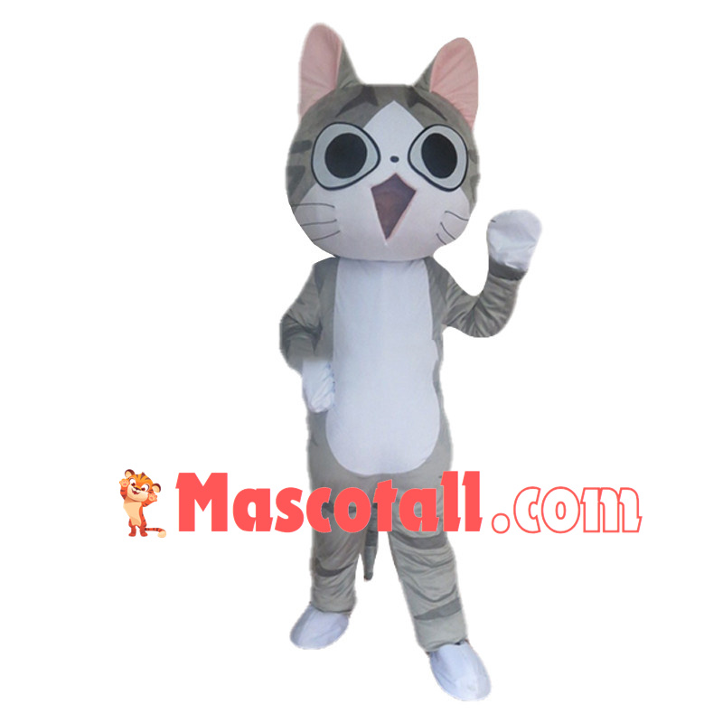 Smiling Chi the Kitten Mascot Cartoon Costume 