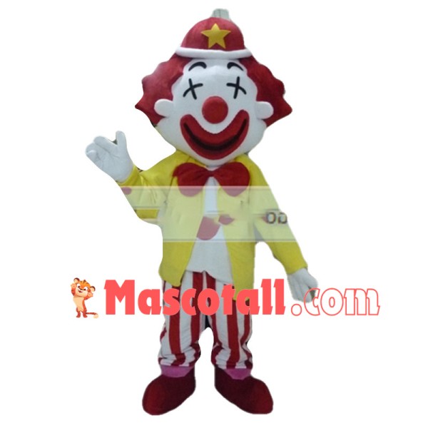 Clown Mascot Costume	