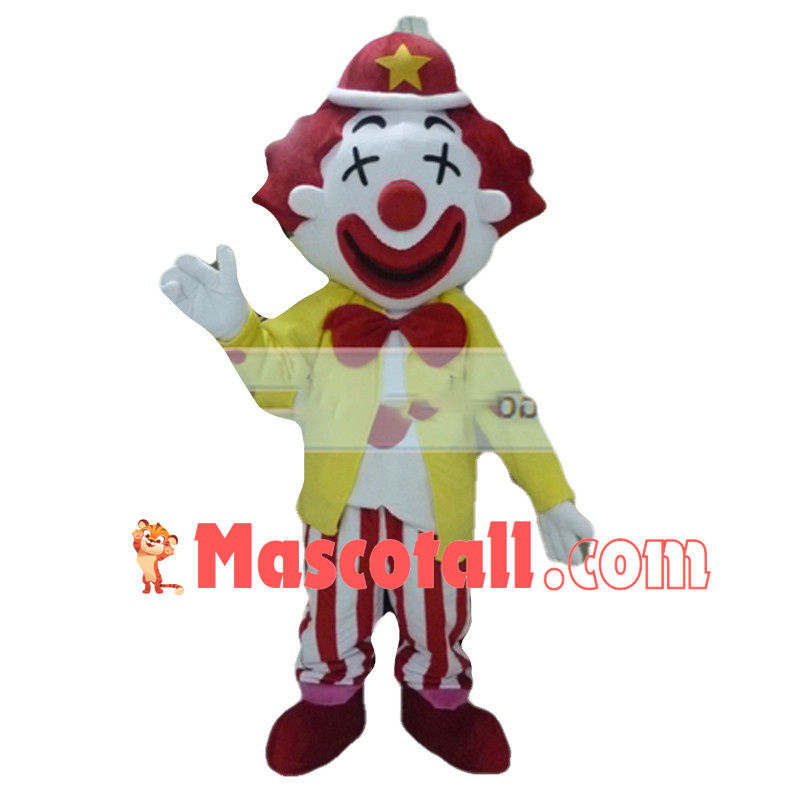 Clown Mascot Costume	