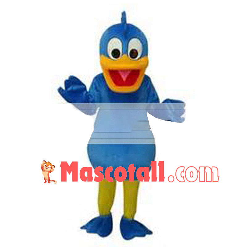 Blue Rubber Duck Mascot Costume	