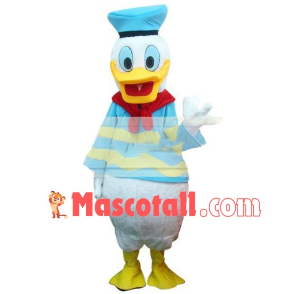 Short-tempered Donald Duck Mascot Costume Cartoon Character	