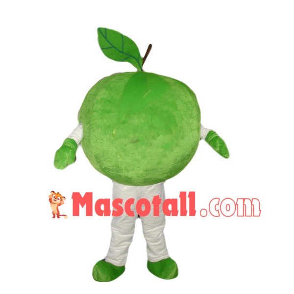 Deluxe Green Apple Mascot Costume 