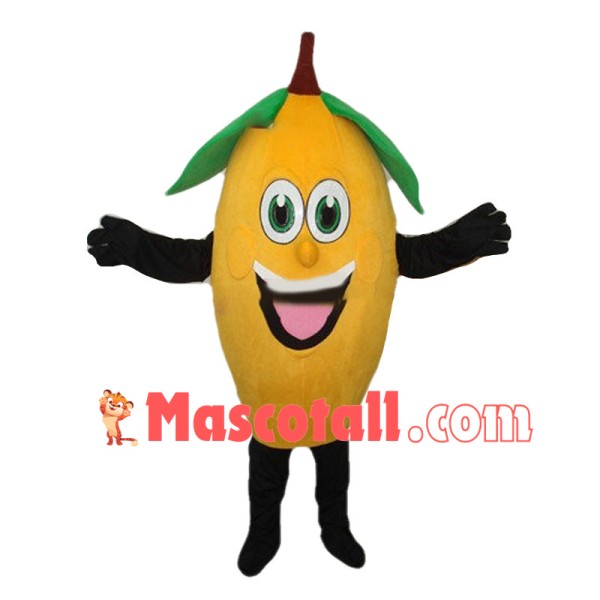 Deluxe Mango Mascot Cartoon Costume 