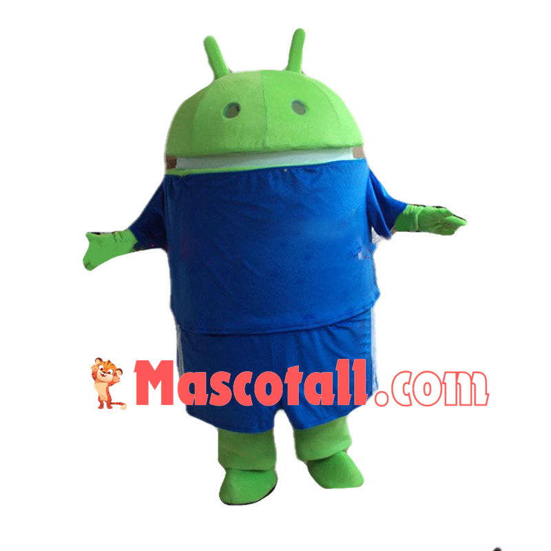 Sport Android Robot Mascot Costume 