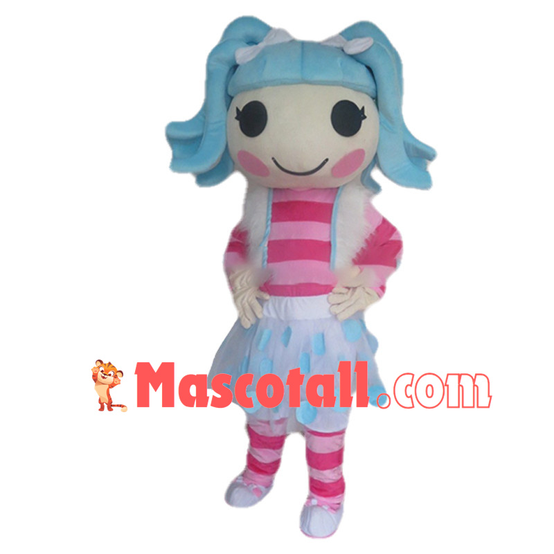 2nd Version Of Enthusiastic Mittens Fluff 'N' Stuff Mascot Costume	