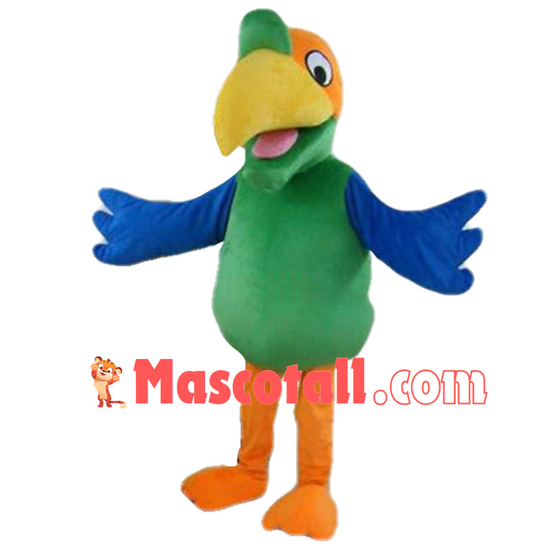 Adult Size Colorful Parrot Mascot Costume