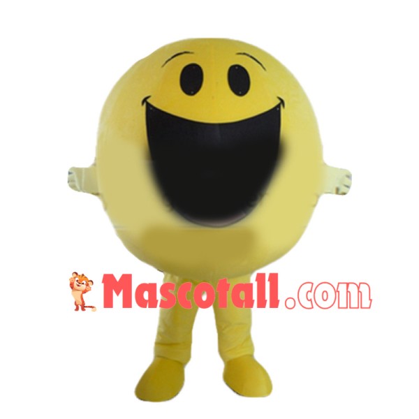 Laughing Emoticon Mascot Costume 