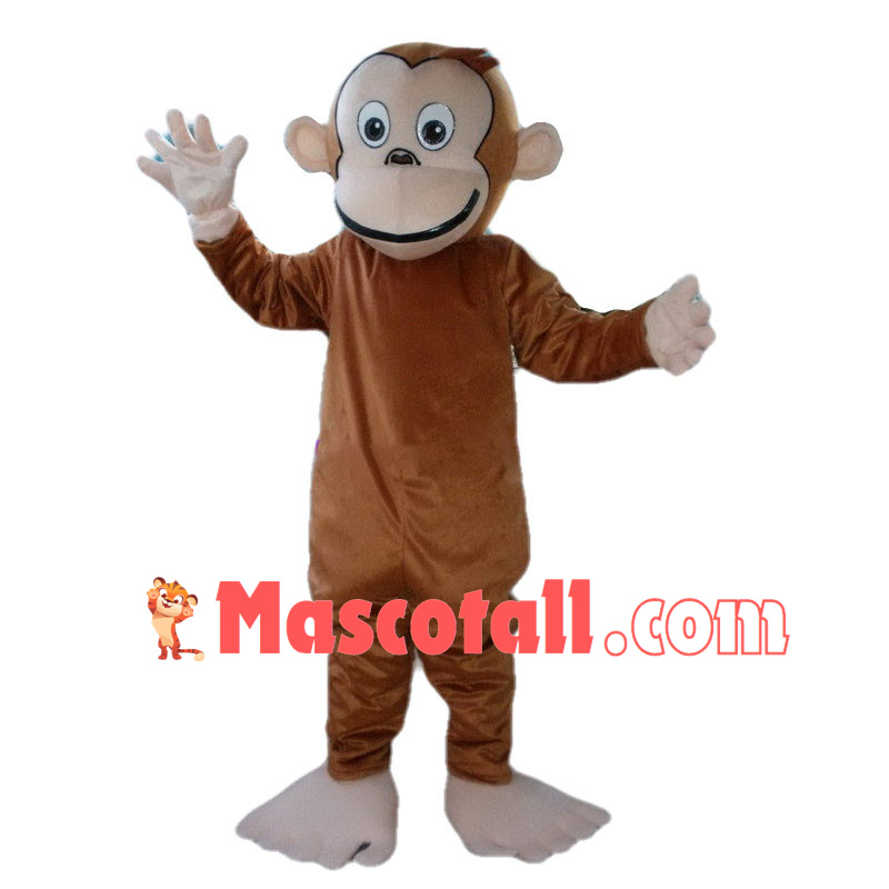 Cartoon Bigfoot Monkey Mascot Costume 