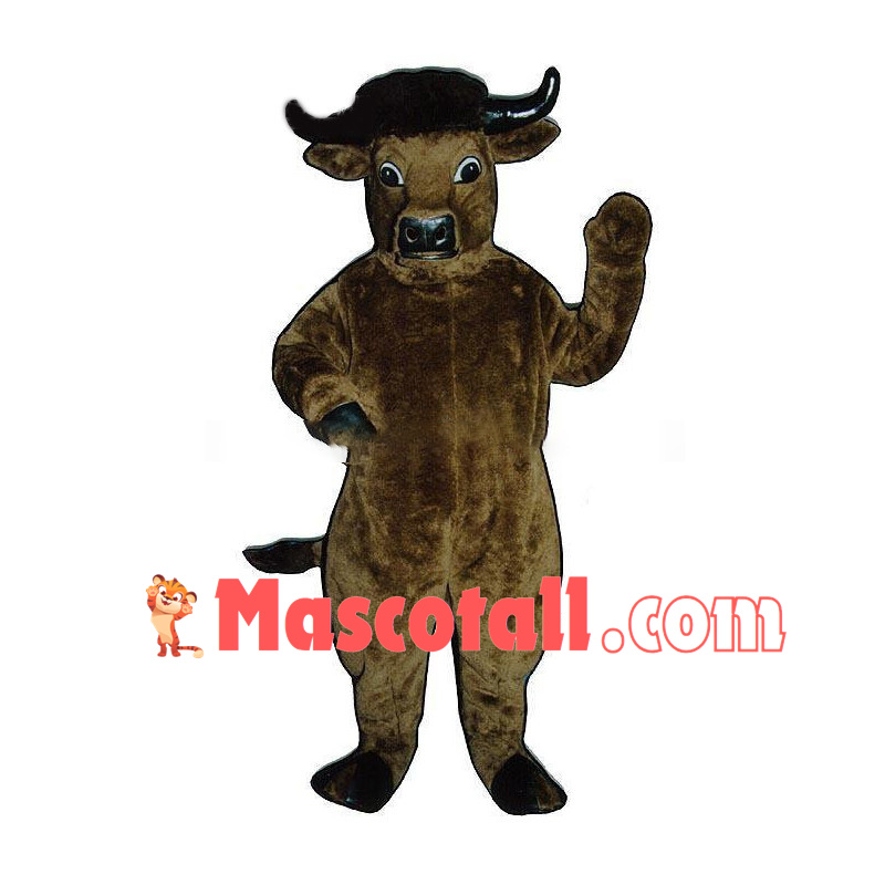 Professional Quality Bull Mascot Costume 